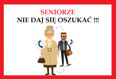 Seniorze nie daj się nabrać na historie opowiadane przez telefon