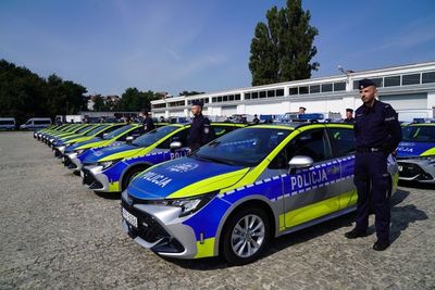 Nowe radiowozy dla Komendy Miejskiej Policji w Legnicy