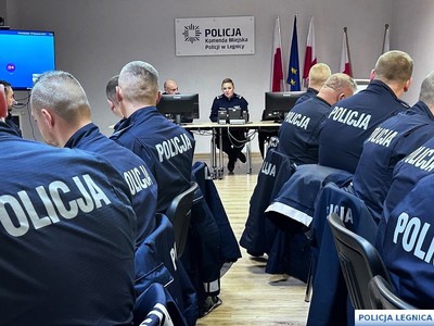 W Komendzie Miejskiej Policji w Legnicy rozpoczął się kurs aspirancki