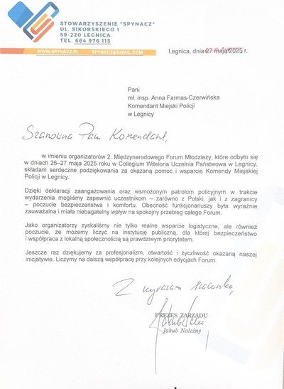 Miło nam, że nasze działania zostały docenione