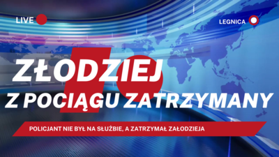 Złodziej dokumentów z pociągu zatrzymany dzięki czujności policjanta po służbie usłyszał 18 zarzutów