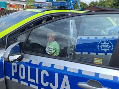 Policjanci z wizytą w przedszkolu terapeutycznym „Dar Losu”