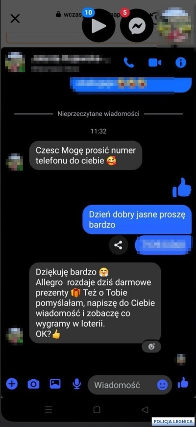 Uwaga na internetowych oszustów!