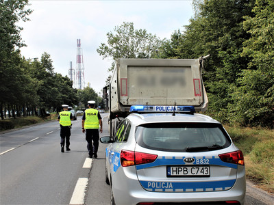 Policjanci z legnickiej „drogówki” prowadzą działania SENT