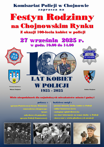 Zapraszamy na Festyn Rodzinny do Chojnowa!