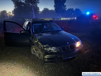 Nie zatrzymał się do kontroli drogowej, powodów do ucieczki miał wiele, ale zatrzymali go legniccy policjanci