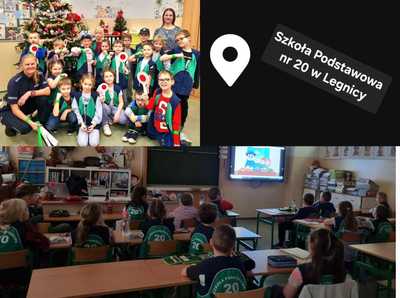 Legnicka policjantka odwiedziła dzieci w SP 20