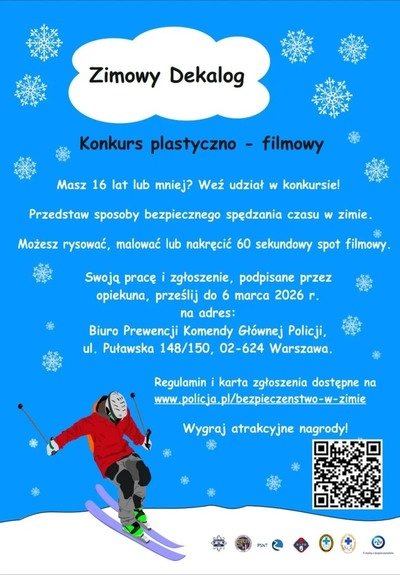 Konkurs plastyczno-filmowy „ZIMOWY DEKALOG”