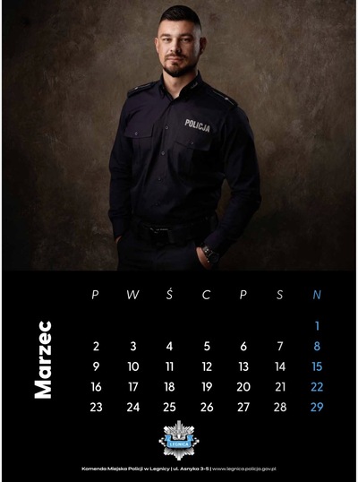1 marca 2026 roku – kolejna karta policyjnego kalendarza