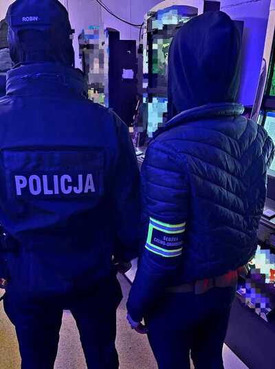Funkcjonariusze nieugięci  w walce z nielegalnym hazardem