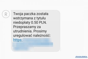 Otrzymałeś sms-a z informacją o dopłatę do przesyłki? Uważaj to oszustwo!