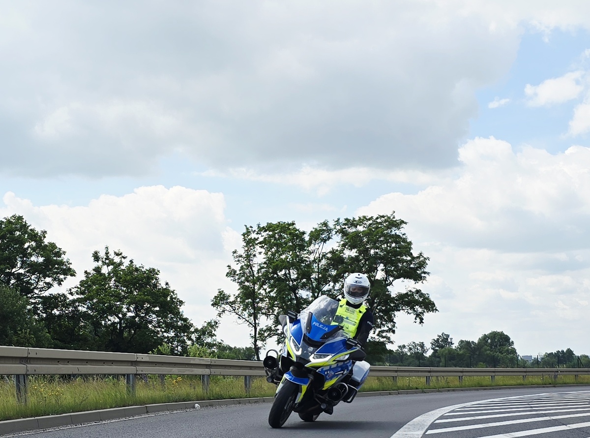 Pozytywne wyniki kontroli motocyklistów na drogach